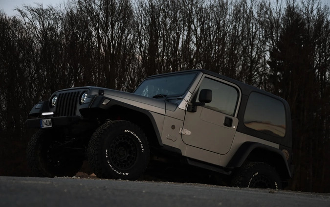 Jeep Wrangler cena 99999 przebieg: 145000, rok produkcji 2005 z Bolków małe 121